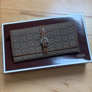 Coach envelope wallet
